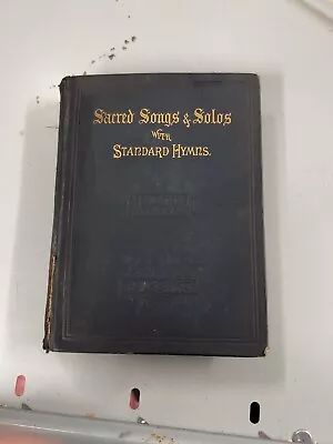 SACRED SONGS AND SOLOS By IRA D. SANKEY - MORGAN AND SCOTT - HARDBACK • £12