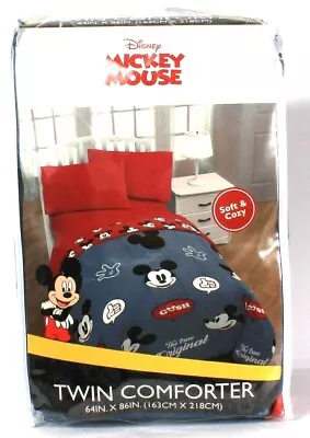 1 Count Jay Franco & Sons Disney Mickey Mouse Twin Comforter 100% Polyester  • $63.99