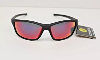 Body Glove Black Wrap Red Mirror Unisex Sunglasses 100%UVA-UVB BGPC 2005 BLK • $15.99