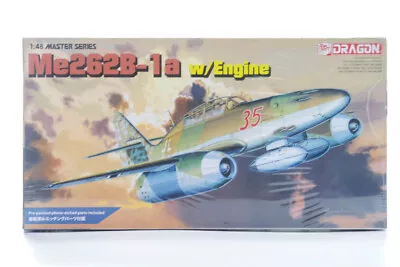 Dragon Me262B-1a 1/48 Luftwaffe Jet #5512 Master Series Model Kit 2007 • $32