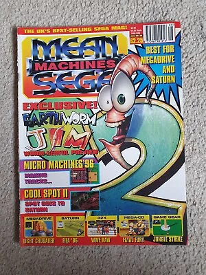 Mean Machines Sega Magazine Issue 34 August 1995 - Saturn  Coverage • £4.99