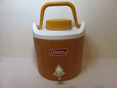 $18.30 • Buy Vintage 1970's Coleman Cooler Water Jug Dispenser