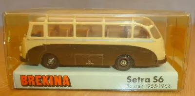 Brekina Models 1/87 Scale  - Setra S6 Bauzeit 1955-1964 • £15.50