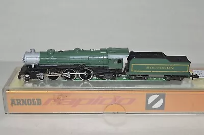 N Scale Arnold Rapido Southern Ry CRESCENT PS4 4-6-2 Steam Locomotive Train • $26