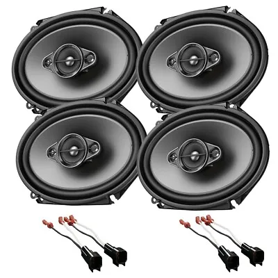 350W Max 4 Way Pioneer 6x8  (5x7) Front/Rear Speakers | For 1999-2014 Ford F-150 • $149.99