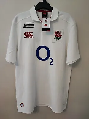 Bnwt New England Home Short Sleeve Classic Cotton Rugby Jersey Shirt Medium Mens • £29.99