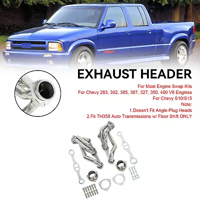 Exhaust Header Kit For Most Engine Swap Kit Chevy 283 302 305 307 327 350 400 V8 • $178.66