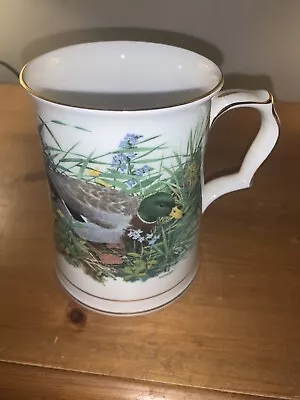 Vintage Hammersley Bone China Tankard Mug Mallard Bone China VGC 1 Pint 5 In’s • £9.99