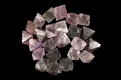 LIGHT Purple Fluorite Octahedron 1 1/4  Metaphysical Chakra Healing Crystal • $7.99
