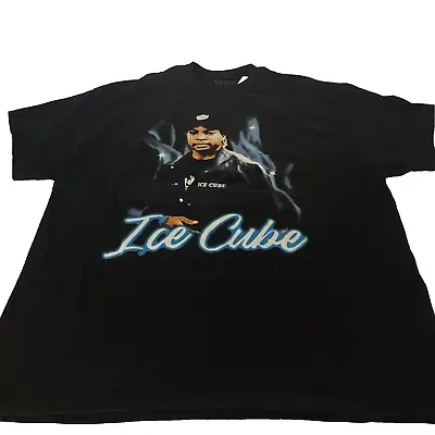 Ice Cube Women's 3XL (50-52 Chest) Graphic Black T-Shirt Tee NEW With Tags • $10.99