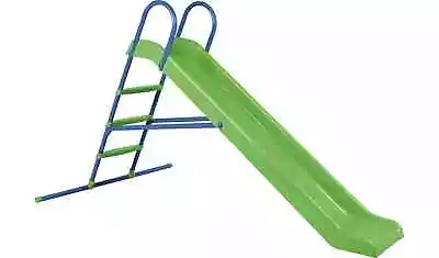 Chad Valley 7ft Kids Garden Slide - Green And Blue • £129.99