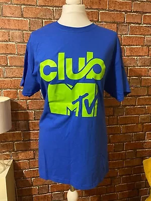 Club MTV Tee T-Shirt Promotional All Sizes Men’s Women’s Retro Inspired • £7.99