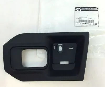 RAM 1500 2500 3500 4500 5500 Front Driver Side Black Door Handle Bezel New OEM • $40.38