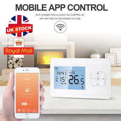 £47.49 • Buy For Alexa Tuya WiFi Smart Thermostat Water/Heating/Gas Boiler Remote Controller