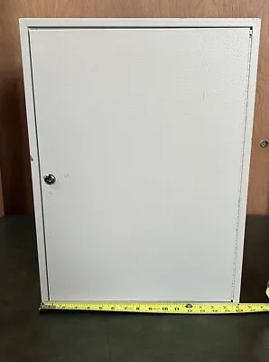 Preowned Locking Key Cabinet 400 Key Capacity Dual Lock Wall Mount • $164.50