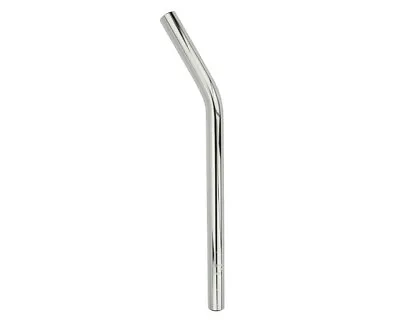 Chrome 22.2mm 7/8seatpost Oldschool Bmx Layback Vintage Lowrider Cruiser Bicycle • $12.59