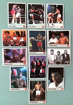 All (12) MUHAMMAD ALI Boxing Cards From 1991 AW Sports W/ Gold #69 • $19.95