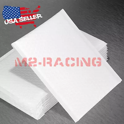 ANY SIZE# White Poly Bubble Kraft Padded Mailers Mailing Shipping Envelopes Bags • $18.99