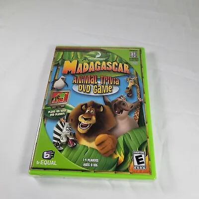 Dreamworks Madagascar: Animal Trivia DVD Game 2005 Factory  Sealed B Equal • $12