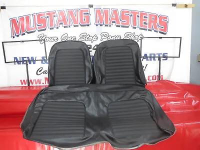 1966 Mustang  Mixed Bag  Black Standard Seat Upholstery  Choose One  UP 87 • $125