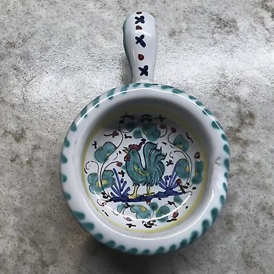 Vintage Italian Pottery Deruta Jewelry Dish Painted Forio D’Ischia Talavera Rare • $30