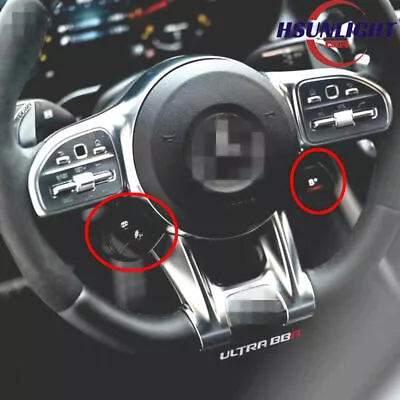 OLED Steering Wheel Rocker Paddle Switch For Mercedes-Benz 2020- AMG G63 C63 GT • $857.84