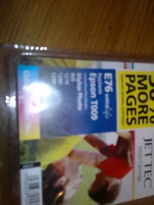 £9 • Buy Jettec Inkjet Cartridge Colour E76 Extra Life Replaces Epson T009  