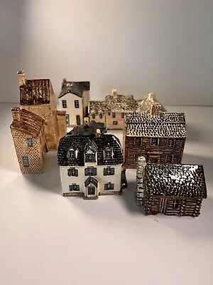 Miniature Ceramic John Putnam Heritage Houses Historic Village • $56