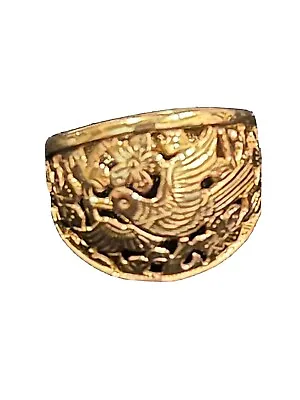 Ming’s Jewelry Hawaii Bird And Plum Blossom Ring ￼ • $1300