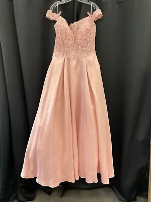 NEW Ivy Etta 2751 Rose Size 16 Prom Formal Ball Pageant Dress • $129