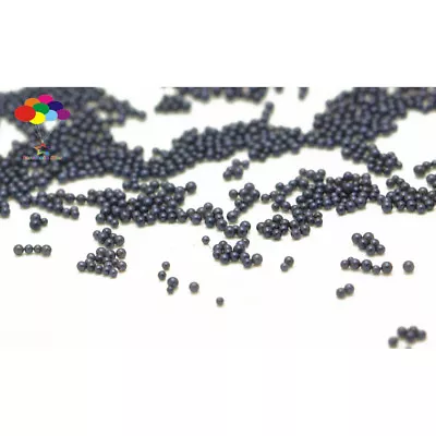 New 100000 Pcs Glass Dark Grey Micro Beads Small No Hole 0.6-0.8mm Nail Art • $0.99