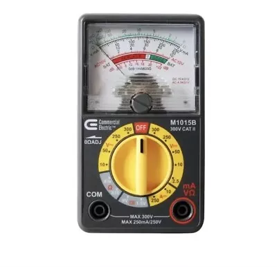 Analog Multimeter Commercial Electric M1015B - New Open Box • $11.99