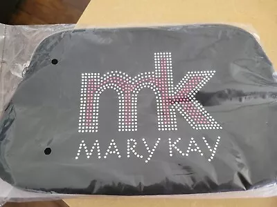 Mary Kay Black Bling Makeup Carry Case Organizer Bag Rhinestones 10” X 5” New • $12.99