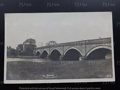 £5 • Buy River Trent, The Bridge, Willington, Derbyshire. Inland Waterway. J S Simnett