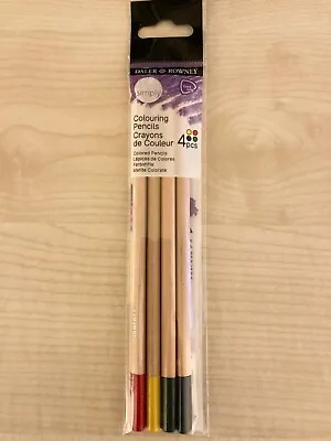 Xmas Stocking Fillers: Sketching Pencils: Quality Coloured Pencils (4 Pack) • £1.50