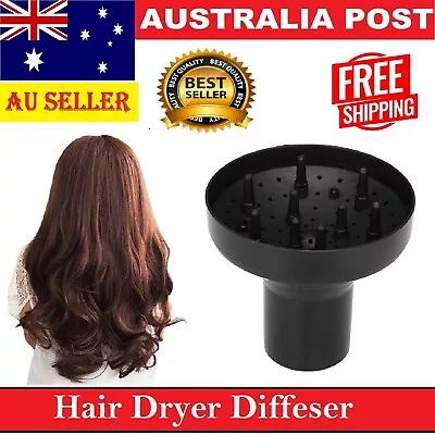 Curly Hair Dryer Hairdressing Blower Diffuser Tool Professional Salon Attachment • $18.79