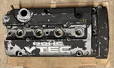 97-01 Honda Prelude Type S H22A4 Valve Cover H22A H22A1 VTEC Black OEM F20b H22 • $89.88