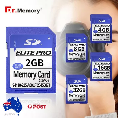 Professional 2GB Speaker Computer Camera Phone SD Memory Disk Card • $16.95