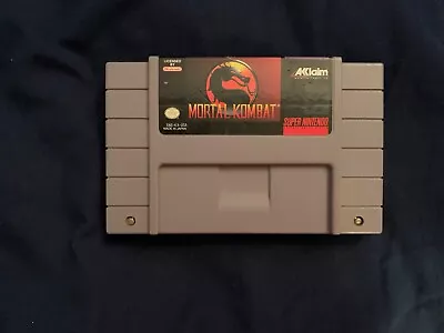 Mortal Kombat Super Nintendo SNES • $13.50