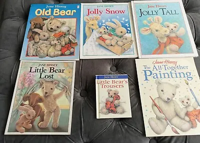 6X Bundle Jane Hissey Story Books Childrens Kids Reading Old Bear Little Bear • £10.99