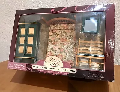 ✅New! Vintage American Heirloom Miniature Dollhouse Furniture Master Bedroom Set • $38.94