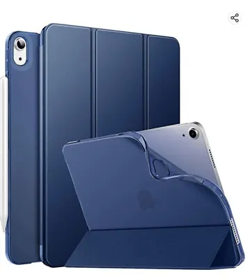 Moko - Case For Apple IPad Air 10.9  2022/2020 Slim Trifold Cover - Navy Blue • $13.82