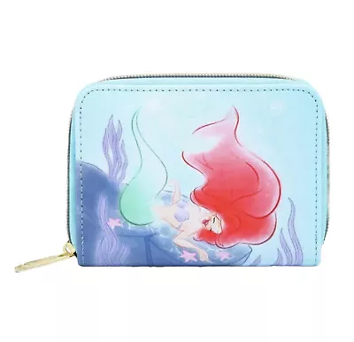 My Little Mermaid Ariel And Flounder Zipper Wallet • $14