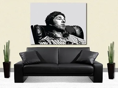 NOEL GALLAGHER - OASIS - PRINT ON CANVAS - Stylish Framed Wall Art -Choose Size • £1.99