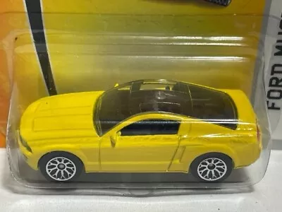 2007 Matchbox MBX Metal 2005 Ford Mustang GT Yellow 1/64 • $3.99