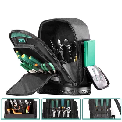 £275.13 • Buy Multi-Pocket Electrician Tool Box Bag Oxford Cloth Waterproof Tool Storage Case