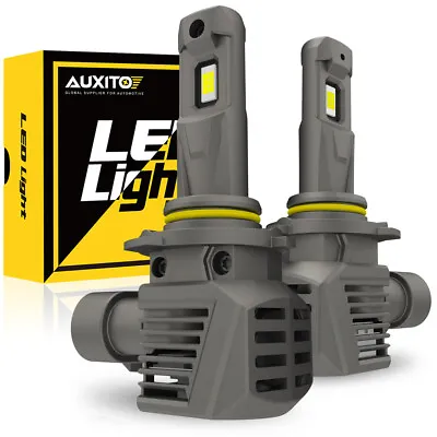 2X AUXITO 9005 HB3 LED Headlight Bulbs 6000K Xenon White High Beam White M5S EAW • $32.99