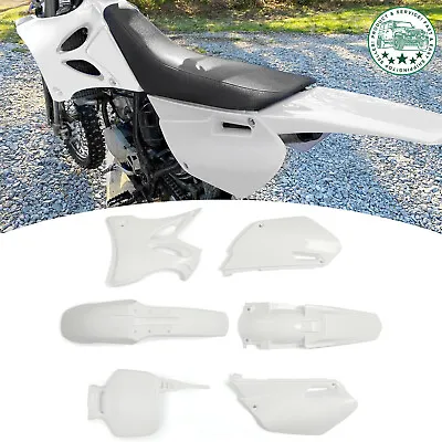 Complete Plastics Kit White For Yamaha YZ85 2002-2014 Dirt Bike 2013 2012 2011 • $49.50