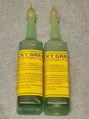 2 Bottles 36 Ml Super Green Green Lucky Bamboo Plant Food & Fertilizer • $5.99