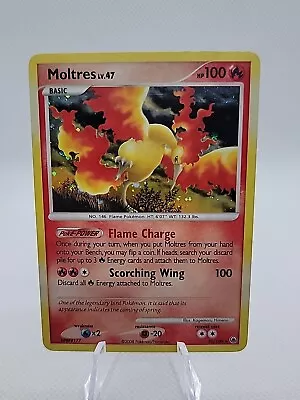 Moltres 10/100 Rare HOLO Pokemon Card 2008 Majestic Dawn MP • $12